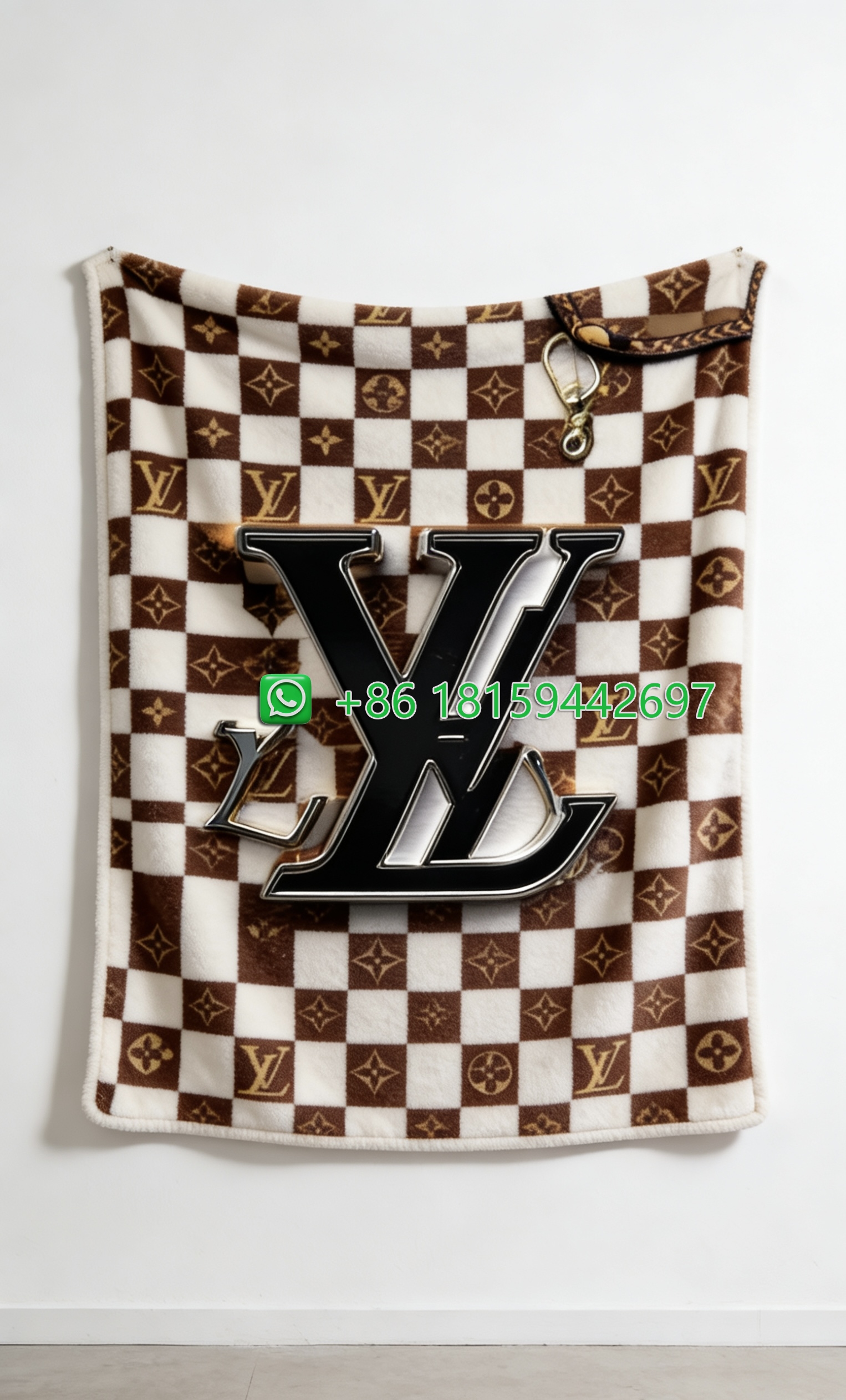 Louis Vuitton Throw Blankets